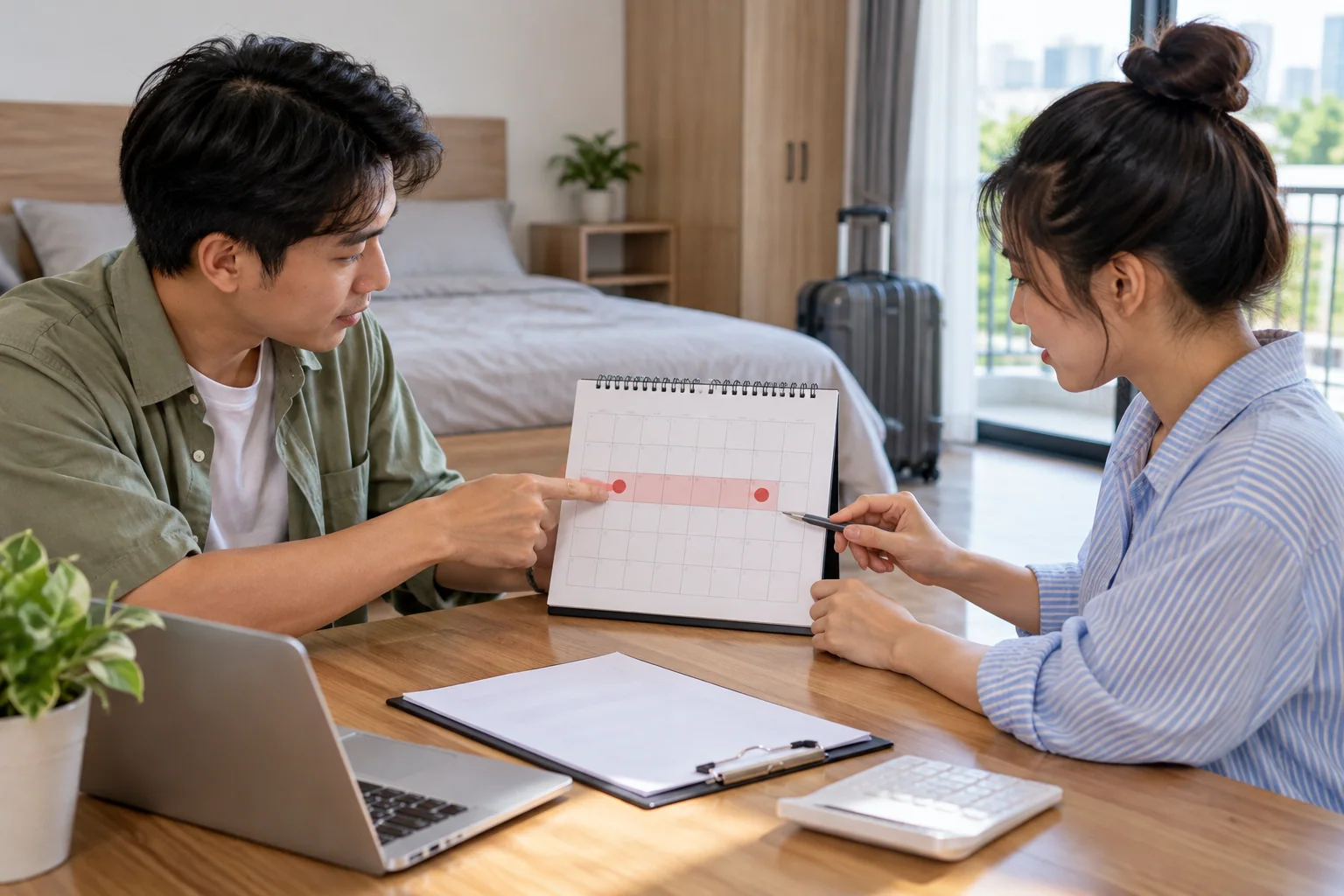 Ảnh minh họa: Cách tính tiền thuê phòng theo ngày và quy tắc làm tròn
