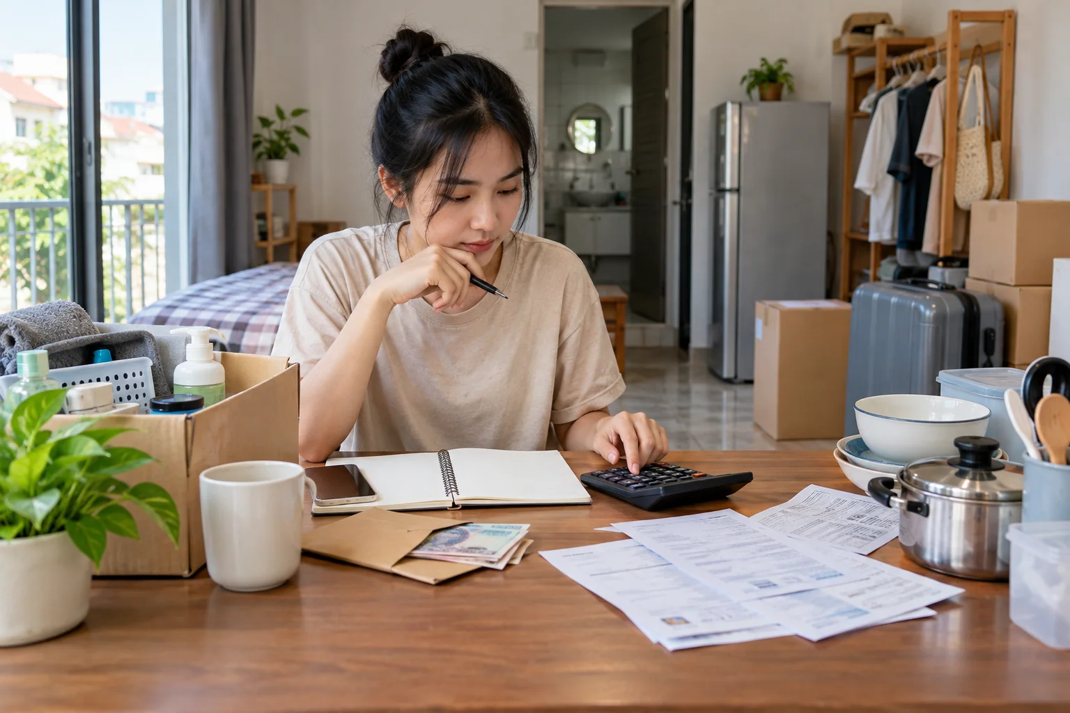 Ảnh minh họa: Xác định ngân sách ban đầu và chi phí khi thuê phòng trọ