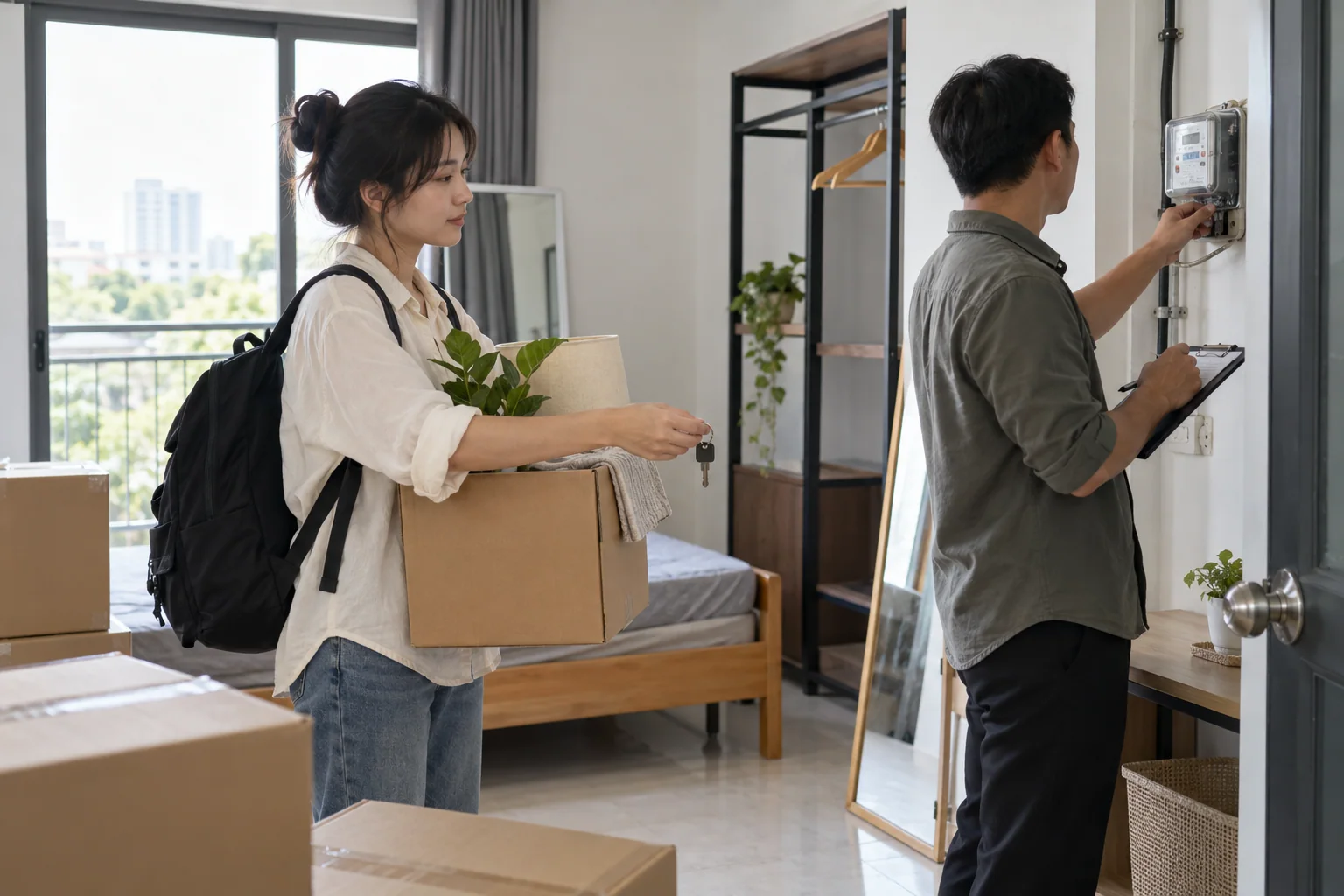 Ảnh minh họa: Quyết toán tiền thuê và tiền cọc khi chuyển phòng giữa tháng