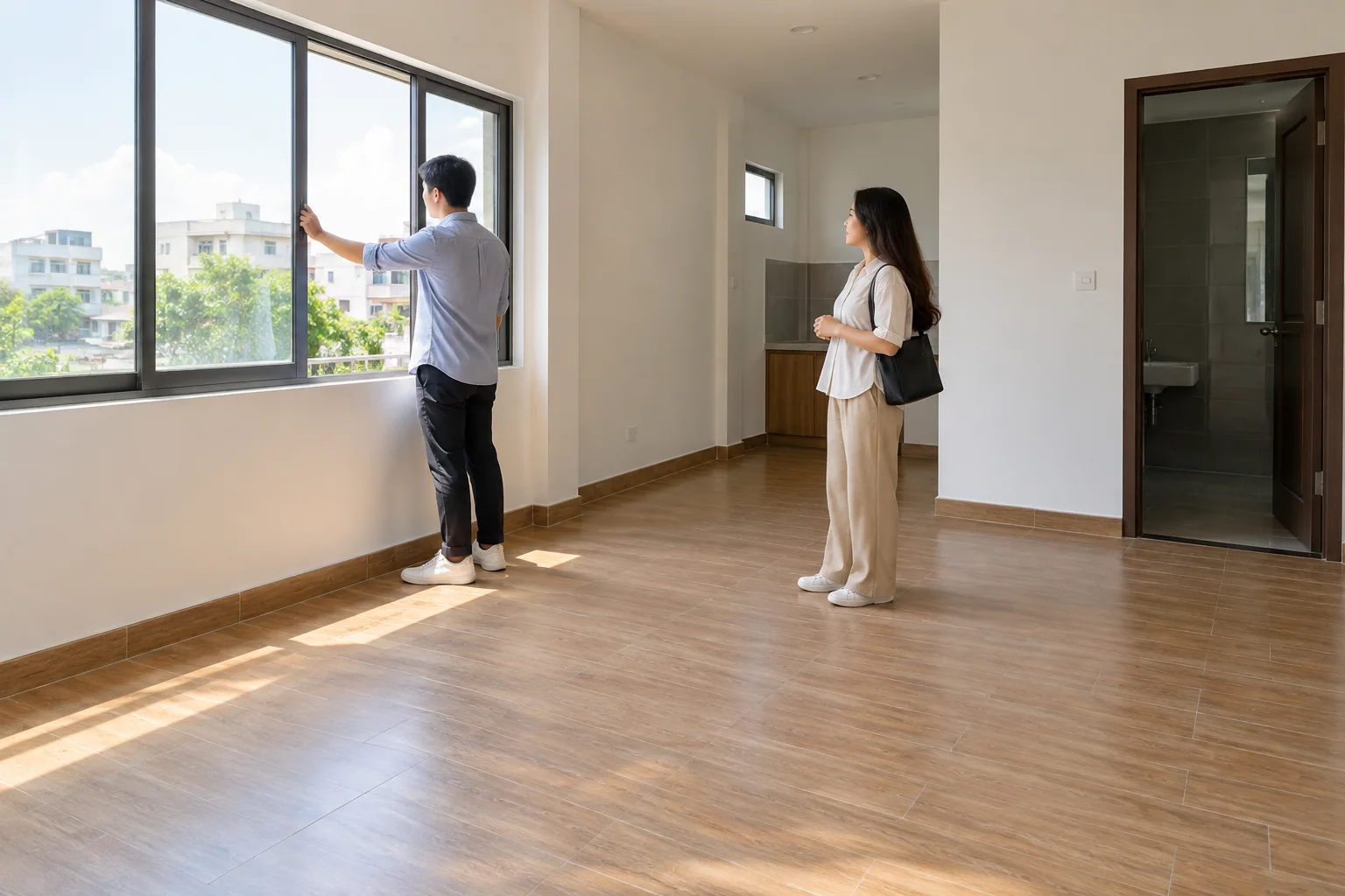 Ảnh minh họa: Xác định giá thuê phòng trống trên cơ sở so sánh phù hợp