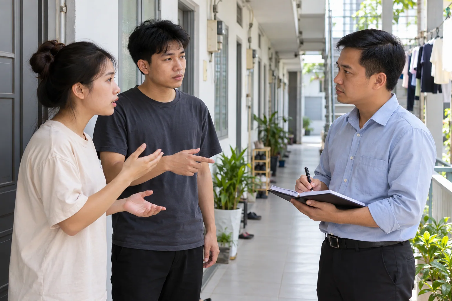 Ảnh minh họa: Giải quyết tiếng ồn giữa các phòng trọ