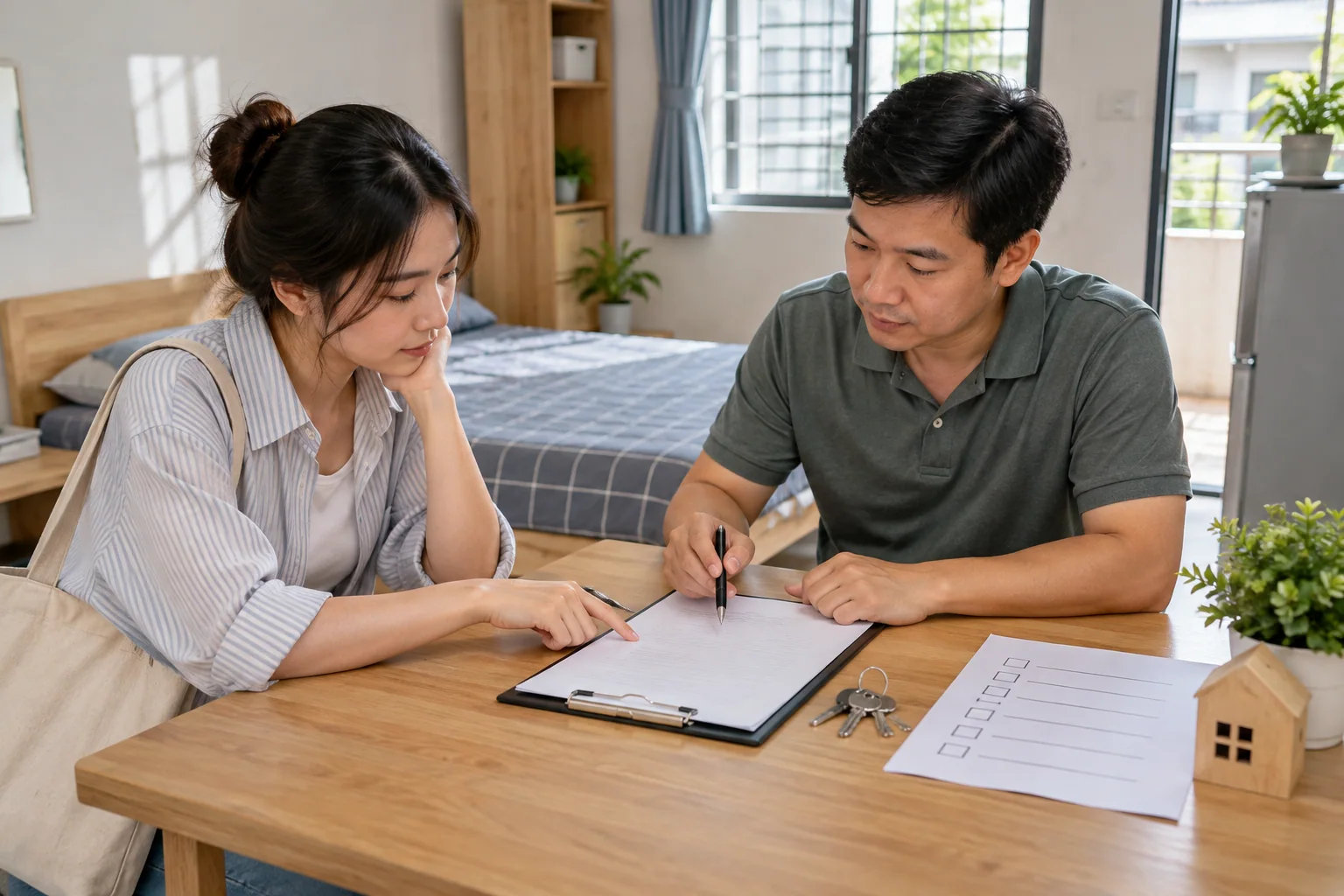 Ảnh minh họa: Nội dung cần xác định trong hợp đồng thuê phòng trọ