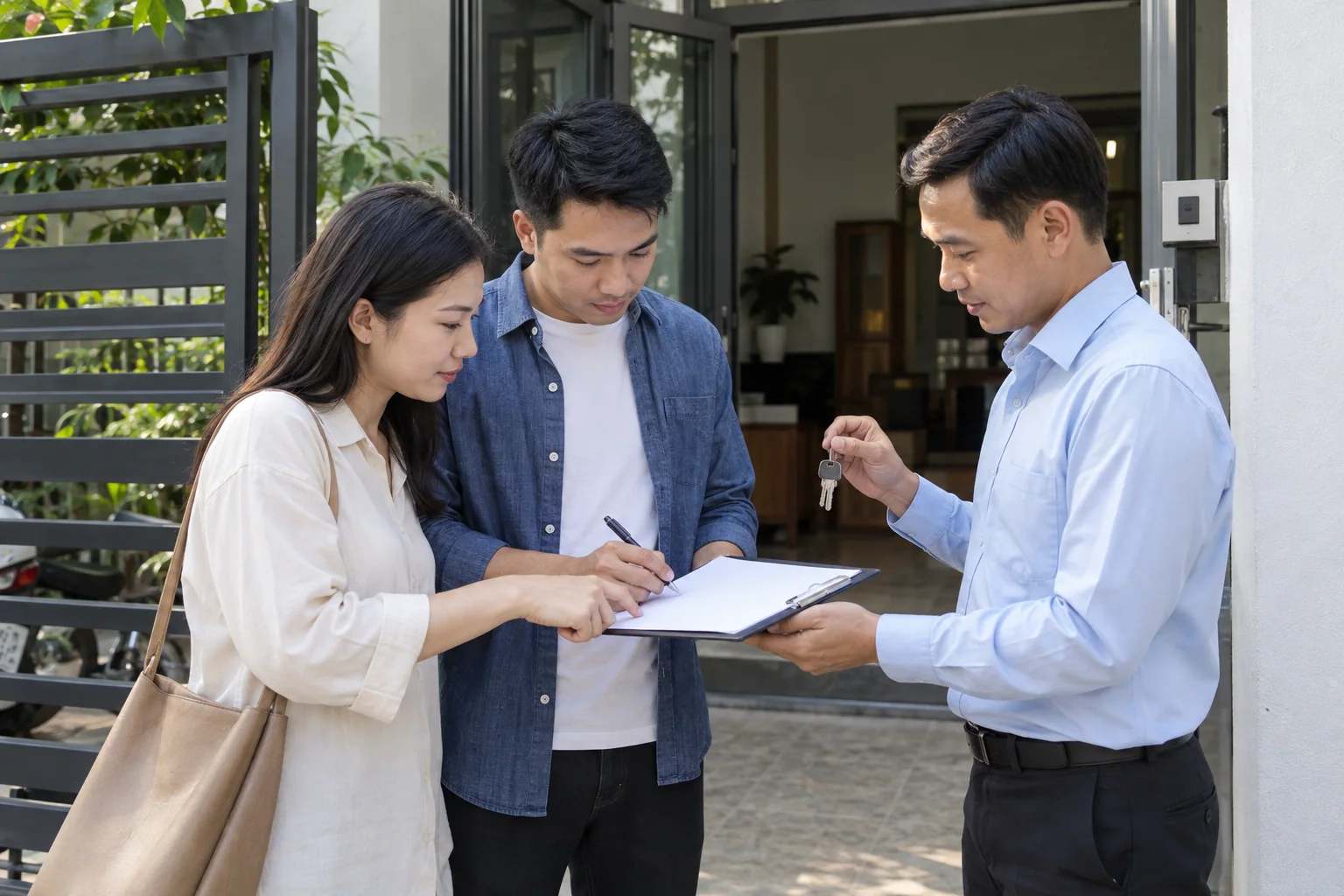 Ảnh minh họa: Kiểm tra quyền cho thuê trước khi ký hợp đồng