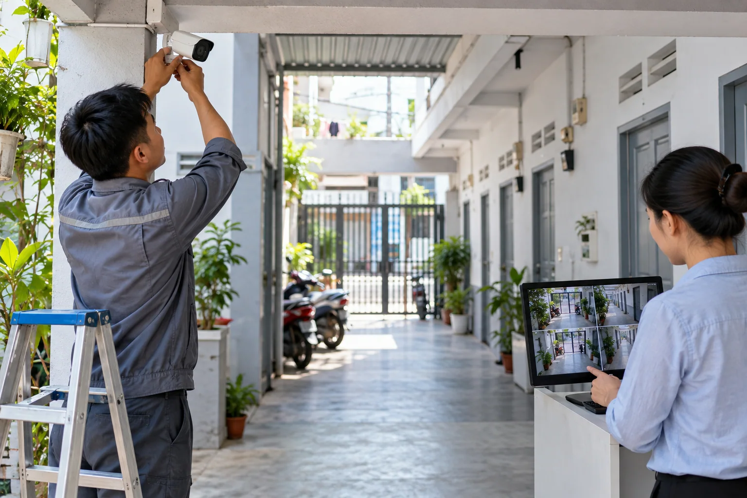 Ảnh minh họa: Bảo vệ quyền riêng tư khi lắp camera tại nhà trọ