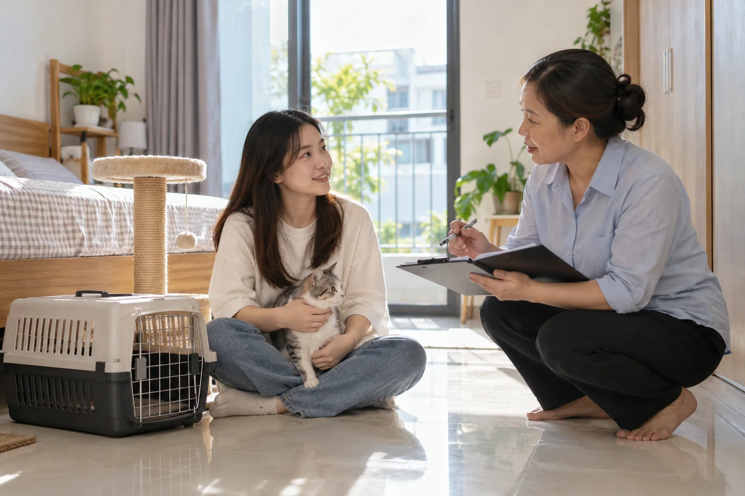 Ảnh minh họa: Thuê phòng trọ khi có thú cưng