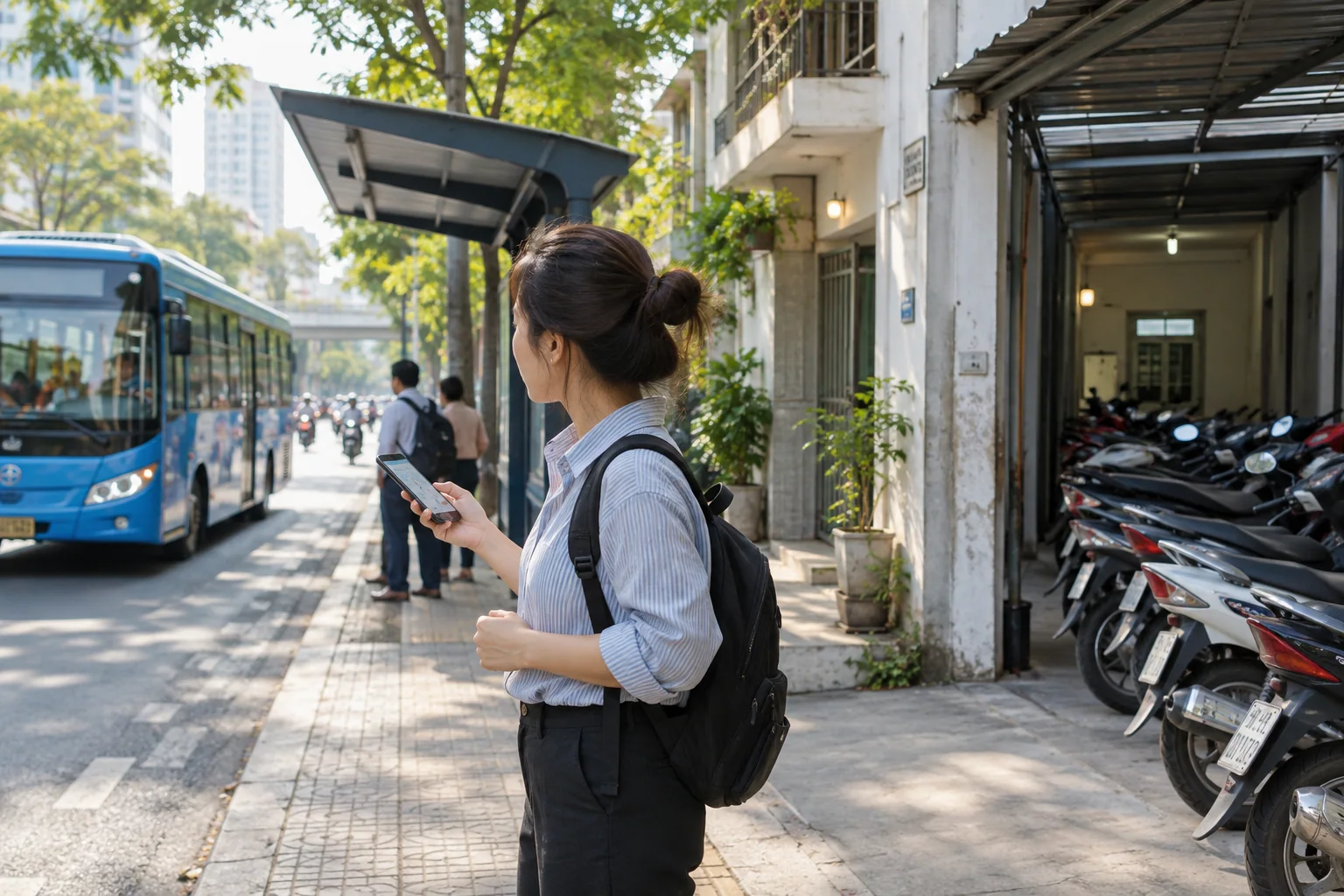 Ảnh minh họa: Chọn phòng trọ gần nơi làm việc theo thời gian và chi phí