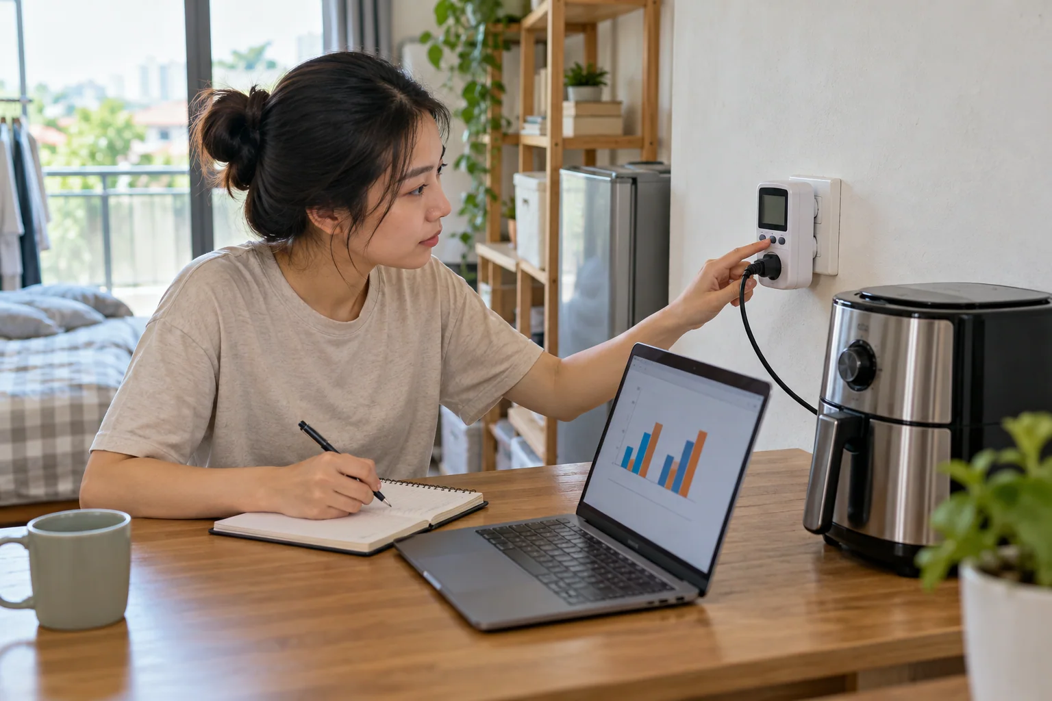 Ảnh minh họa: Theo dõi sử dụng điện để xác định biện pháp tiết kiệm