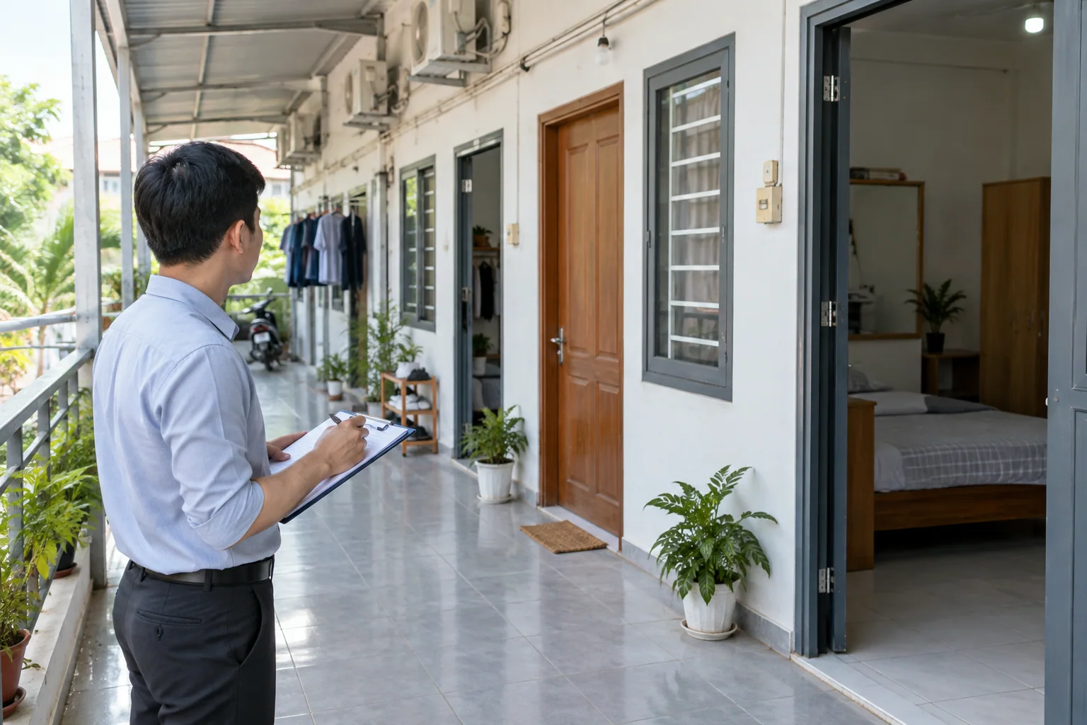 Ảnh minh họa: Cách tính tỷ lệ lấp đầy nhà trọ theo ngày phòng